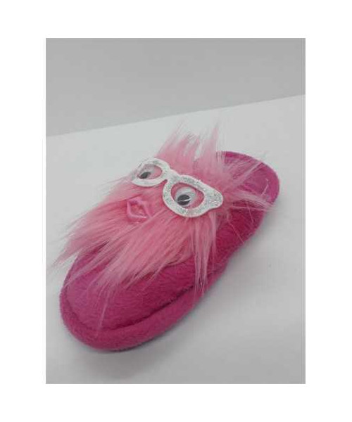 Papuci de casa pentru fetite model haios