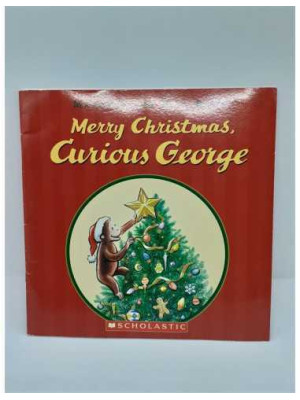 Carte pentru copii in limba engleza Merry Christmas, Curious George