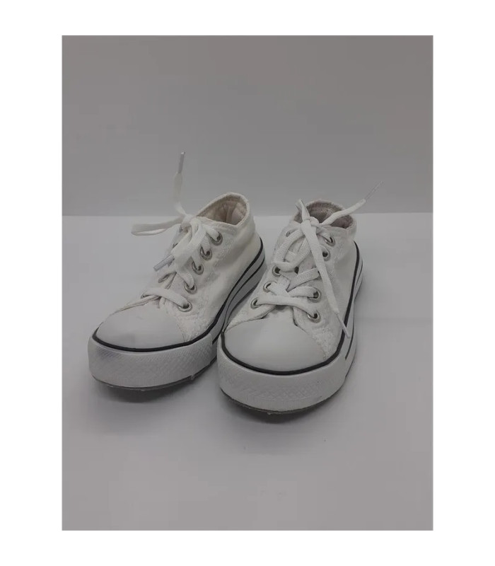 Tenisi albi pentru fetite cu luminite nr 29 Converse