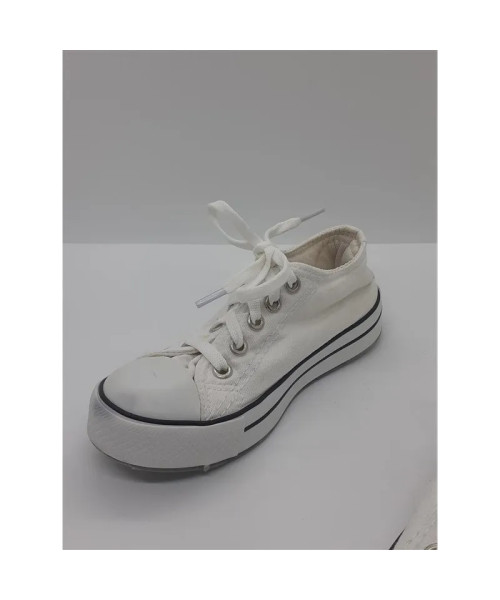 Tenisi albi pentru fetite cu luminite nr 29 Converse