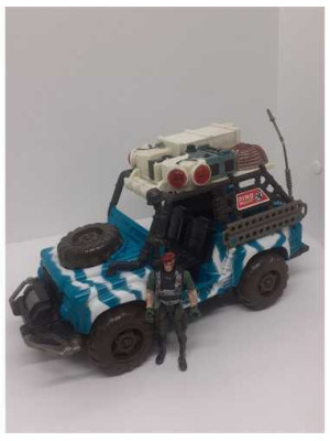 Masinuta Comando cu remorca x-Force