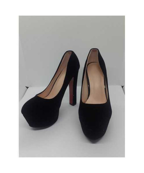 Pantofi dama cu platforma si toc inalt nr 36