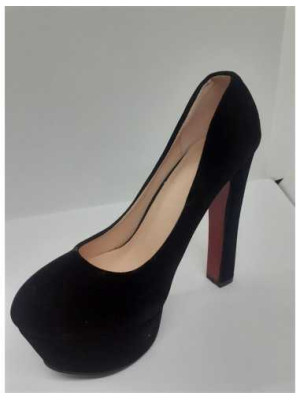 Pantofi dama cu platforma si toc inalt nr 36 2