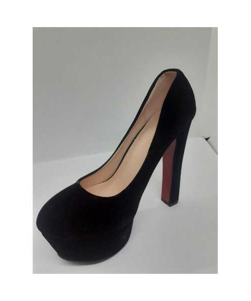 Pantofi dama cu platforma si toc inalt nr 36