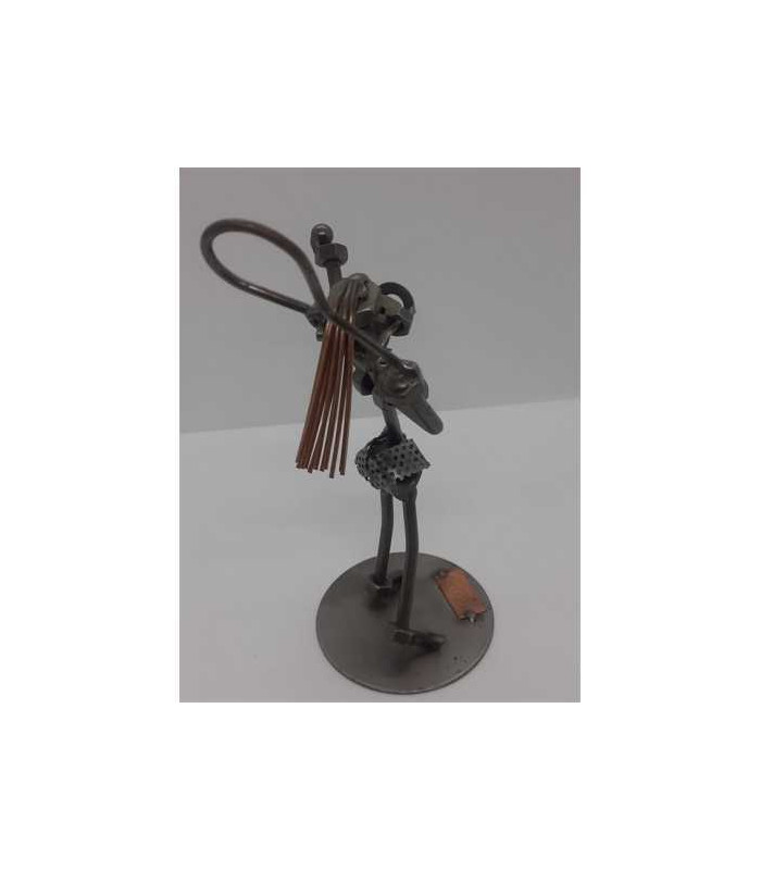 Statuieta Figurina fata tenis din metal Hinz&Kunst
