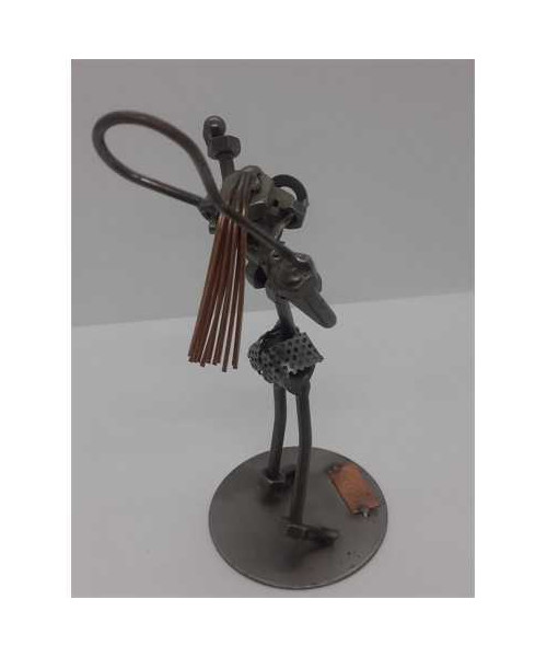 Statuieta Figurina fata tenis din metal Hinz&Kunst