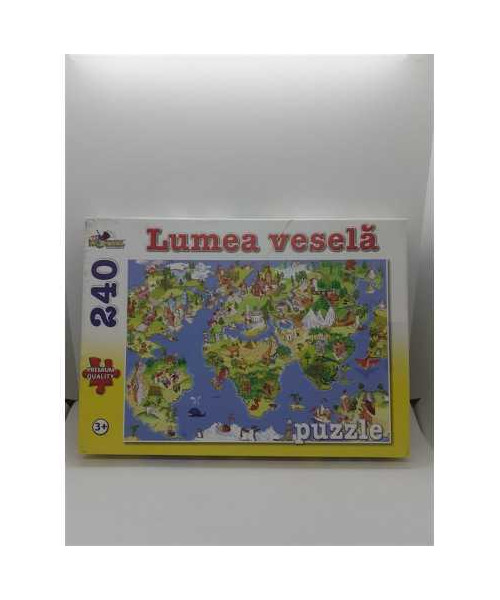 Puzzle Lumea vesela 240 piese Noriel
