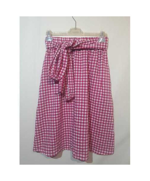 Fusta dama cu cordon in talie Zara Basic marime S