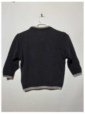 Pulover pentru copii culoare negru Tricodava 2-3 ani 2