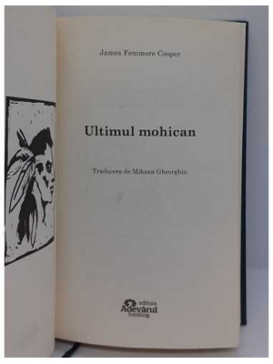 Ultimul mohican James Fenimore Cooper nr 7 2