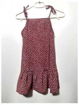 Rochita vaporoasa cu floricele pentru fetite 2