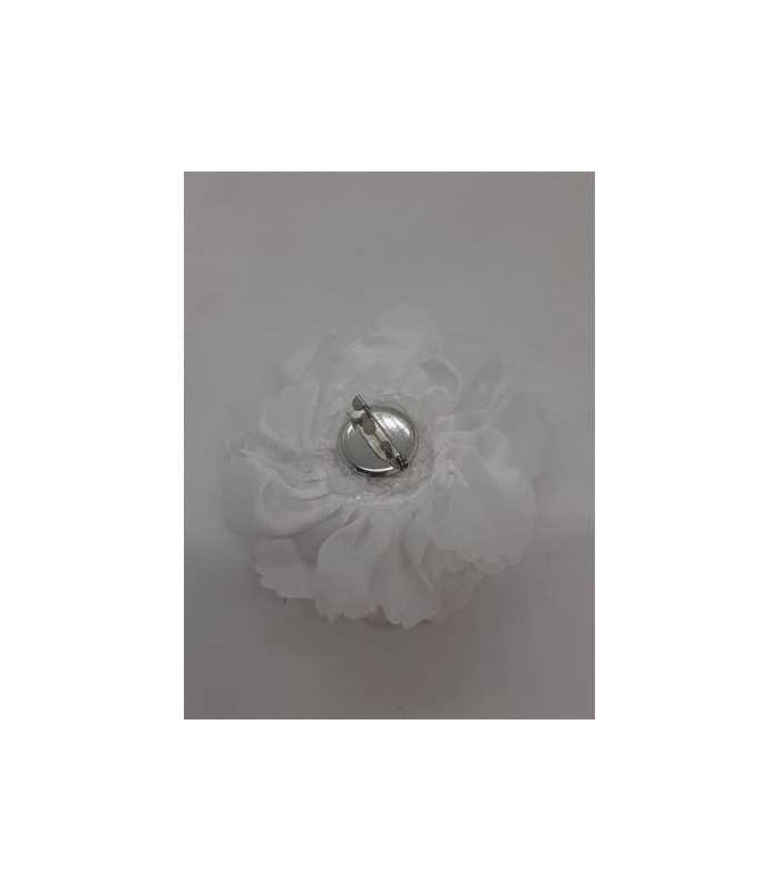 Brosa handmade din material textil floare