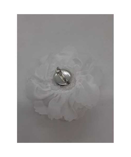 Brosa handmade din material textil floare