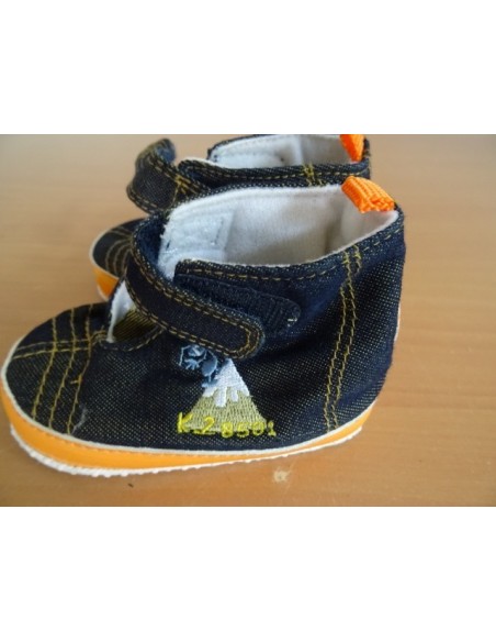 Pantofi bebelusi cu talpa textila