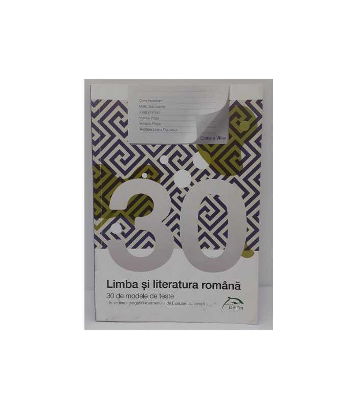Limba si literatura romana 30 de modele de teste