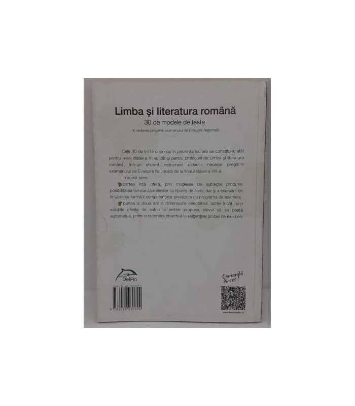 Limba si literatura romana 30 de modele de teste