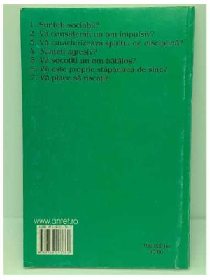 Cunoasterea sinelui prin Teste psihologice 2