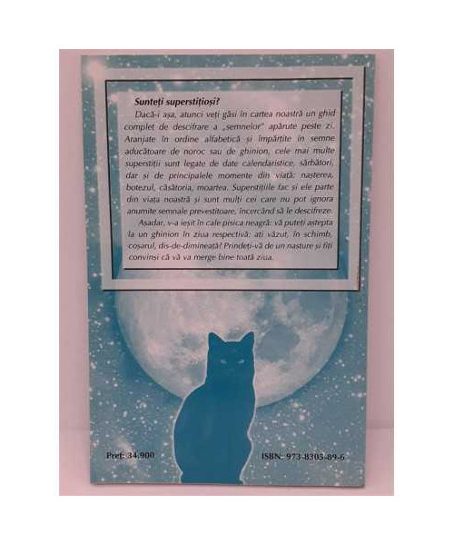 Ghid de superstitii de la A la Z