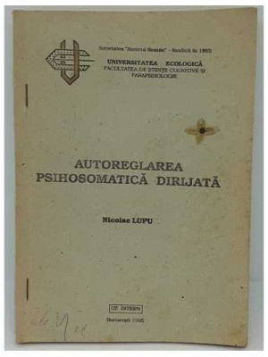 Autoreglarea psihomatica dirijata