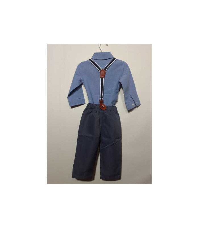 Compleu elegant din 2 piese pentru copii Kimocat 18 luni