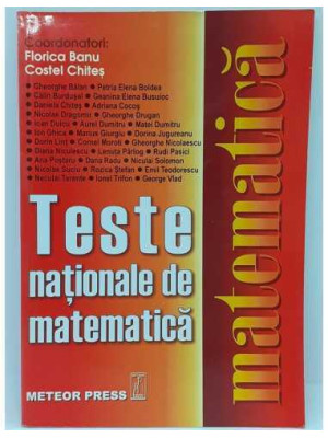 Teste nationale de matematica