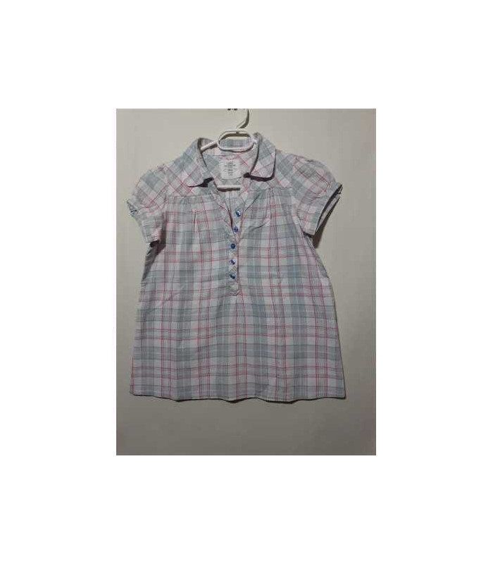 Bluza in carouri tip camasa pentru fetite H&M