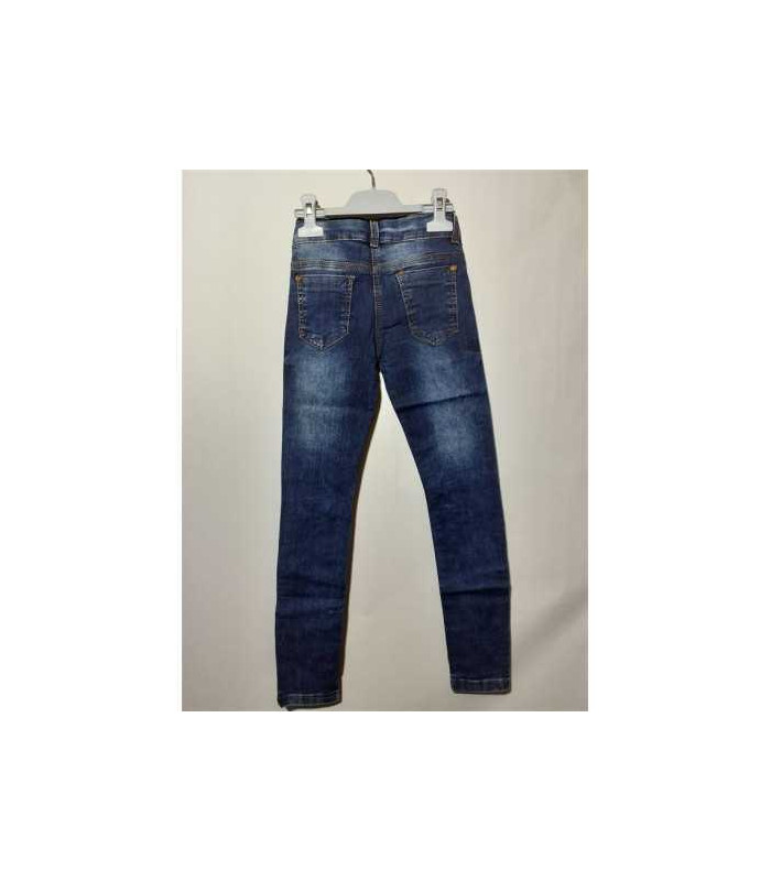 Pantaloni lungi blugi pentru fetite model rupt