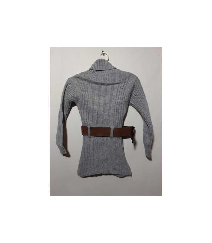 Pulover cu guler si curea pentru fetite Alper