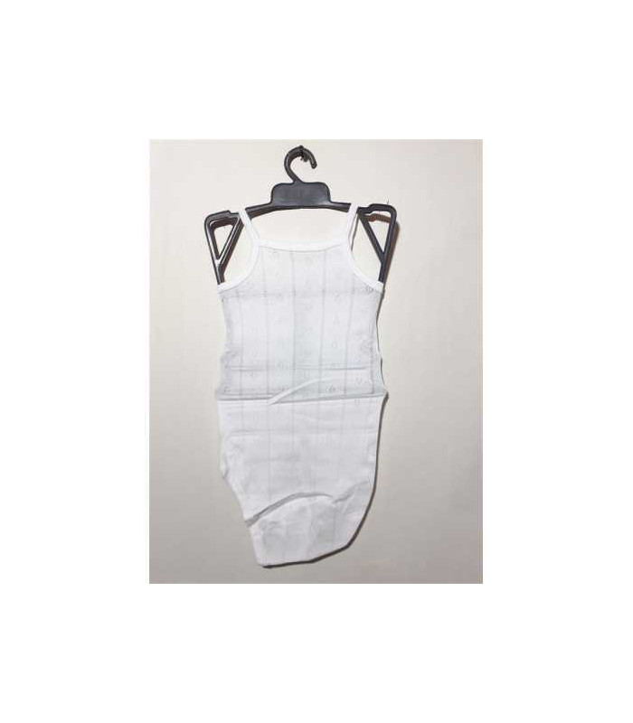 Body tip maieu pentru fetite model perforat cu inimioare