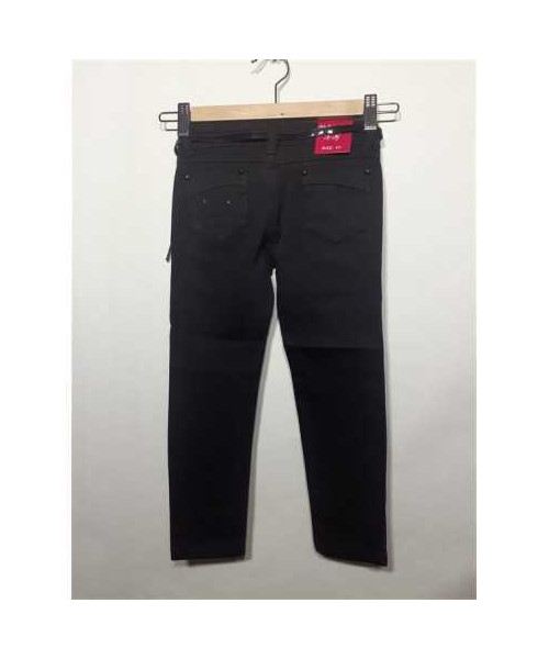 Pantaloni negri pentru fetite blugi Kids Fashion