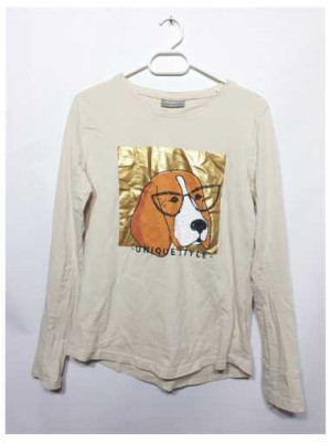 Bluzita pentru fetite cu imprimeu Destination