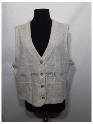 Vesta dama culoare bej Point  marime L