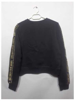 Bluza pentru fete cu imprimeu paiete Emoji 2