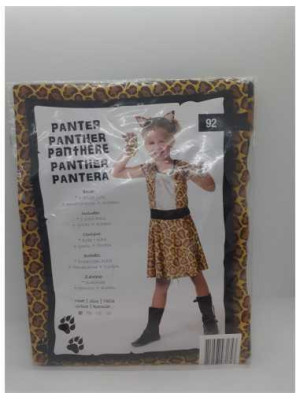 Costum pentru carnaval fetite 3 piese Pantera