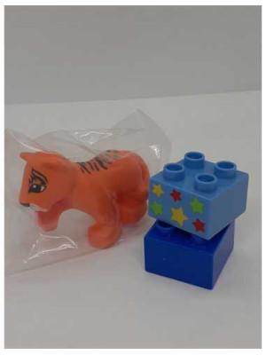 Lego Duplo Circus tigru portocaliu 30066