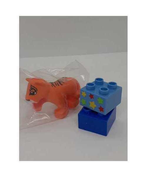 Lego Duplo Circus tigru portocaliu 30066