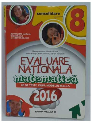 Culegere evaluare nationala matematica