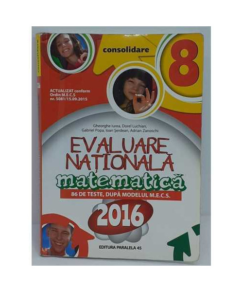 Culegere evaluare nationala matematica