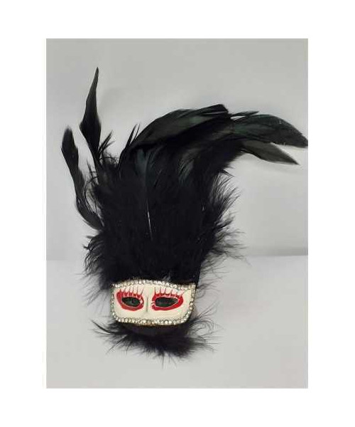 Brosa pentru carnaval model masca