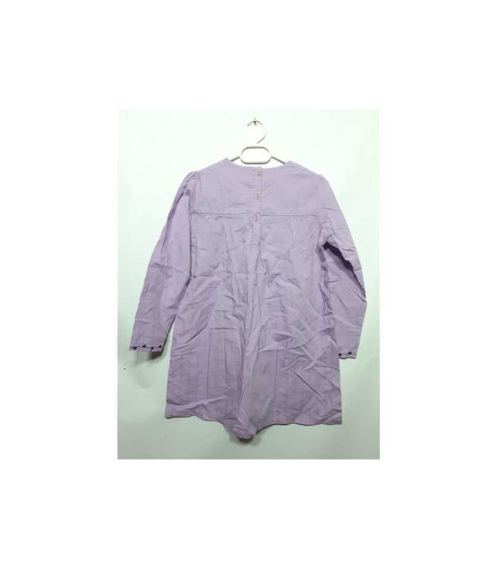 Rochita pentru fetite culoare lila cu floricele Rollover