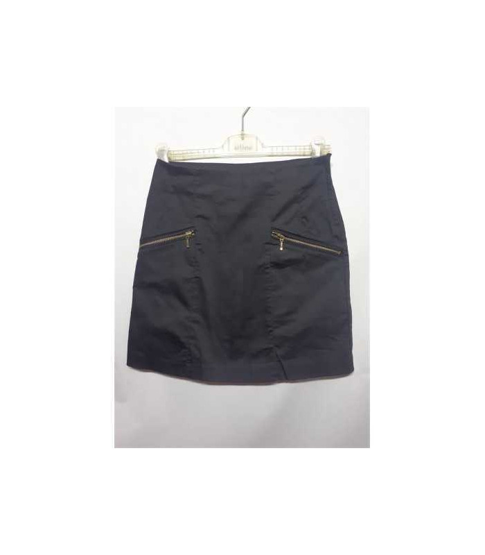 Fusta dama cu buzunare cu fermoar metalic H&M marime S