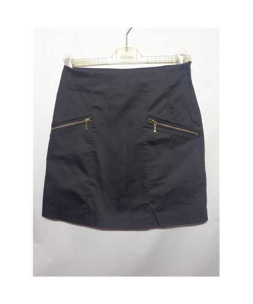 Fusta dama cu buzunare cu fermoar metalic H&M marime S