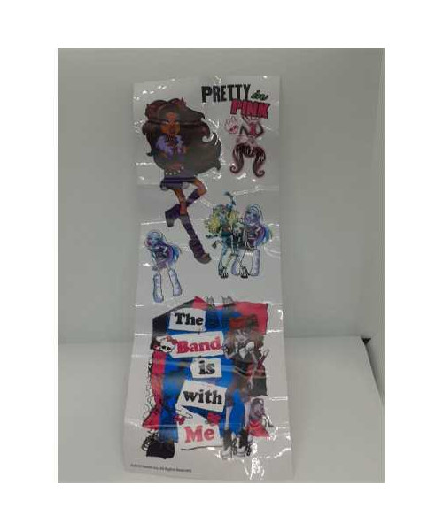 Set 13 abtibilduri diverse modele Monster High