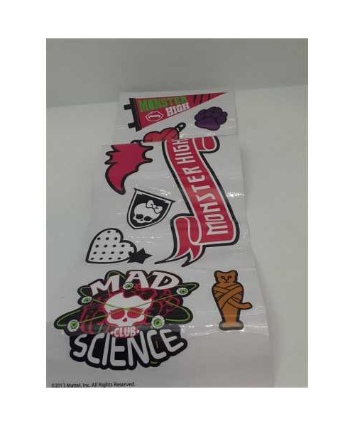 Set 25 abtibilduri diverse modele si marimi Monster High