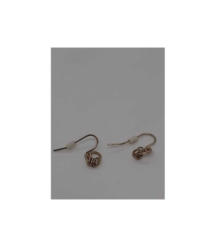 Cercei dama model deosebit culoare auriu