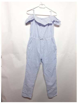 Salopeta cu dungi pentru vara fetite