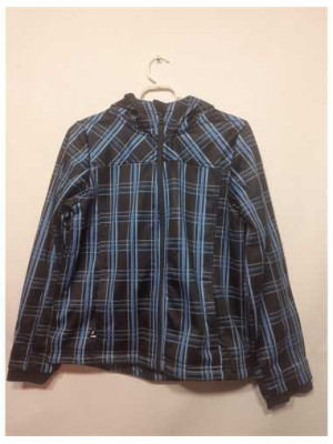 Geaca in carouri cu gluga pentru baieti Crivit