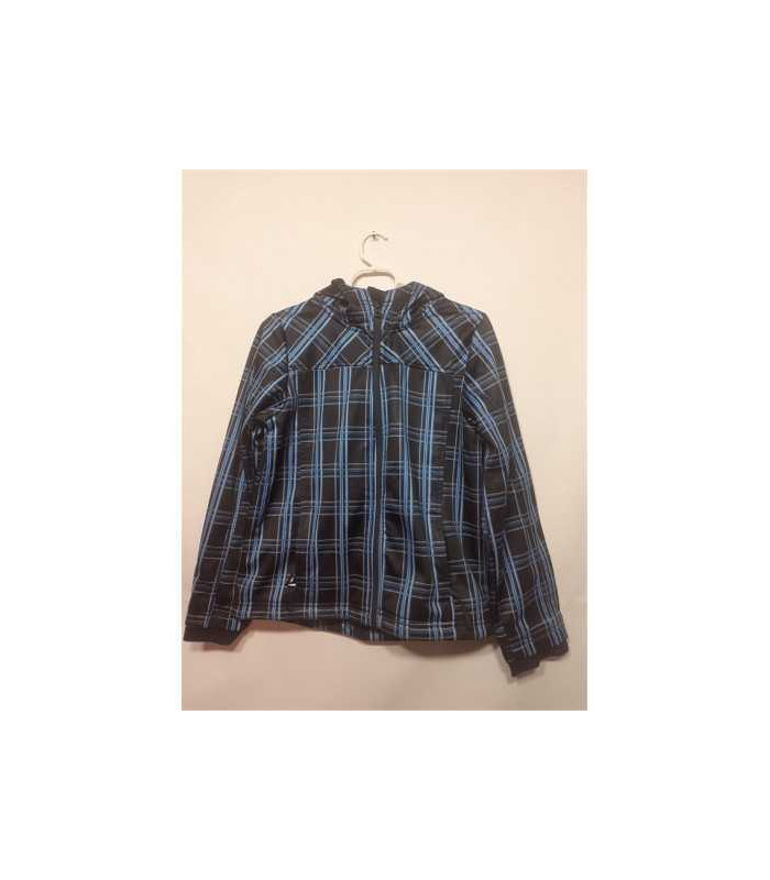 Geaca in carouri cu gluga pentru baieti Crivit