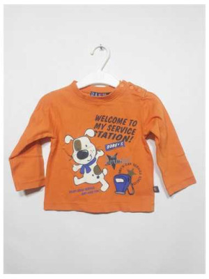 Bluza pentru copii cu capse pe umar Baby Knot