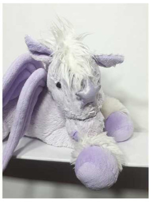 Ponei de plus cu stea in frunte culoare mov Gipsy 2